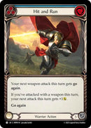 Image for Hit and Run (Blue) (MPW114) (Mastery Pack Warrior) (MPW) - Flesh and Blood TCG