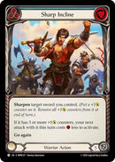 Image for Sharp Incline (Blue) (MPW121) (Mastery Pack Warrior) (MPW) - Flesh and Blood TCG