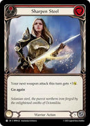 Image for Sharpen Steel (Red) (MPW122) (Mastery Pack Warrior) (MPW) - Flesh and Blood TCG