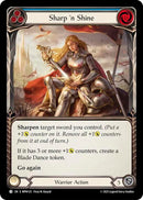 Image for Sharp 'n Shine (Blue) (MPW125) (Mastery Pack Warrior) (MPW) - Flesh and Blood TCG