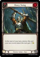 Image for Heavy Swing (Red) (MPW133) (Mastery Pack Warrior) (MPW) - Flesh and Blood TCG