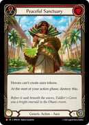 Image for Peaceful Sanctuary (Red) (MPW144) (Mastery Pack Warrior) (MPW) - Flesh and Blood TCG