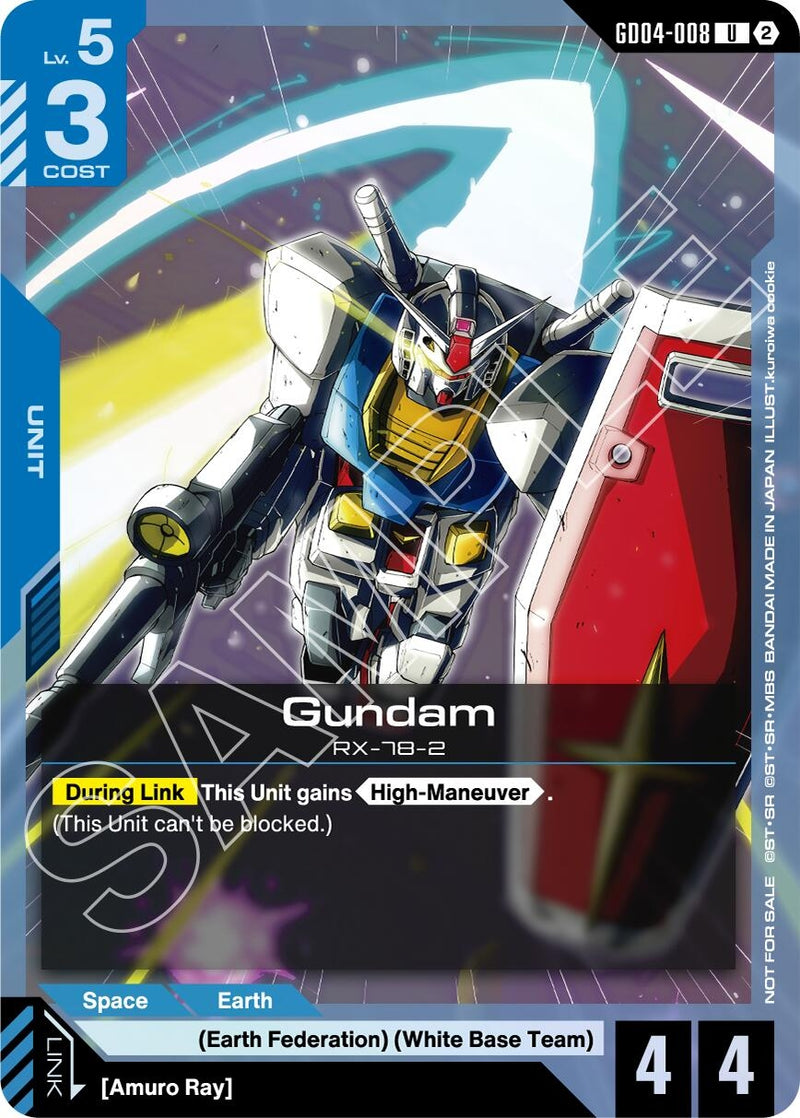 Image for Gundam (GD04-008) (WCS 26-27 Participation Pack Vol.2) (GD04-008) (Gundam Promotional Cards) (GCG-PR) - Gundam Card Game