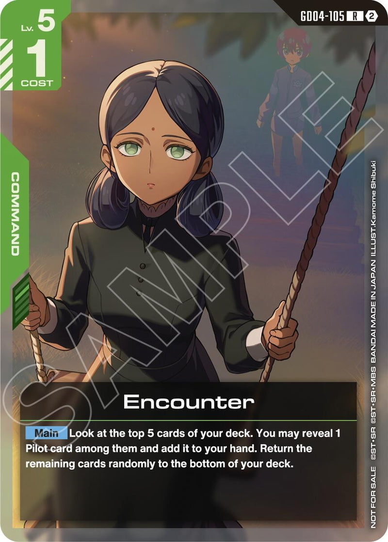 Image for Encounter (Event Pack 02) (GD04-105) (Gundam Promotional Cards) (GCG-PR) - Gundam Card Game