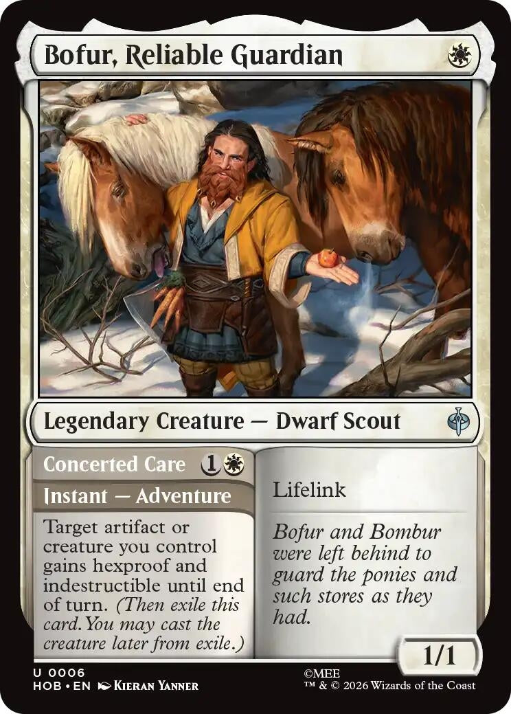 Bofur, Reliable Guardian (6) (The Hobbit)