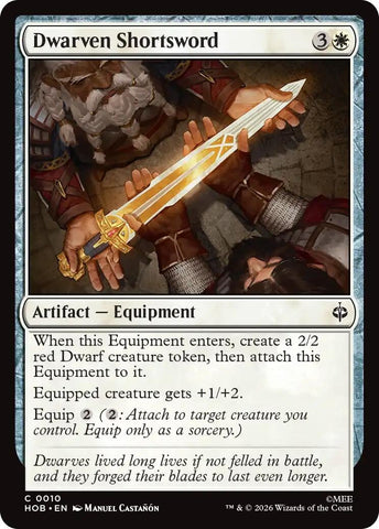 Dwarven Shortsword (10) (The Hobbit)
