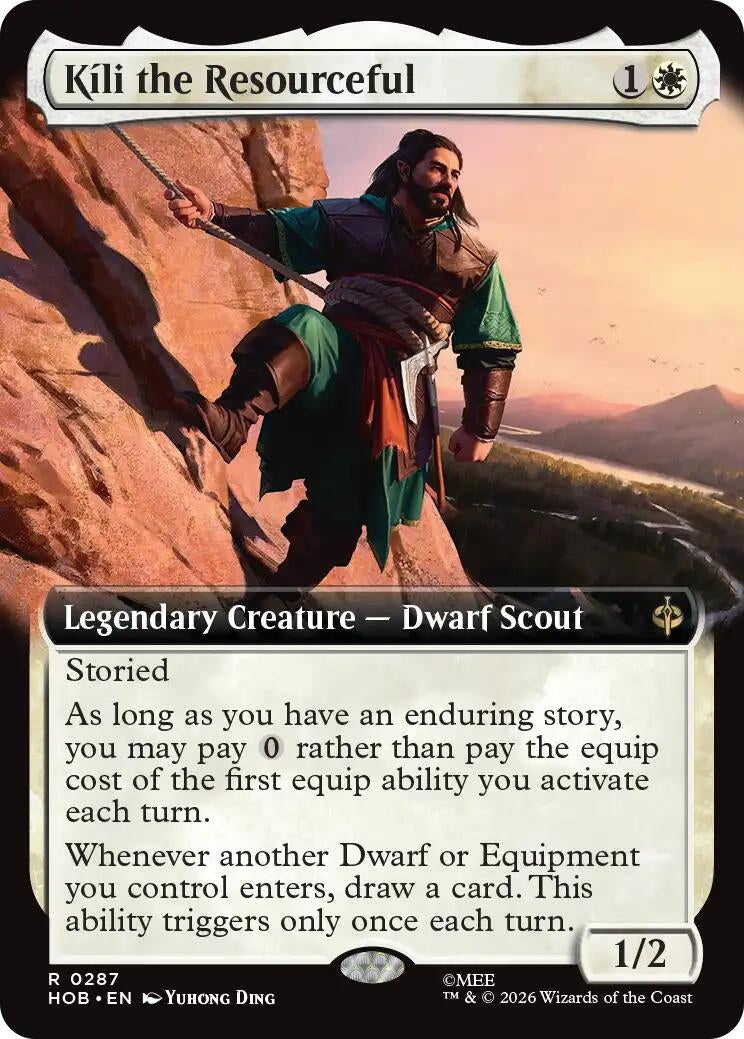 Kili the Resourceful (Extended Art) (287) (The Hobbit)