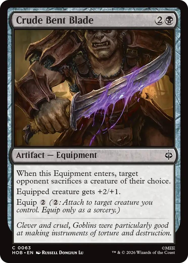 Crude Bent Blade (63) (The Hobbit)