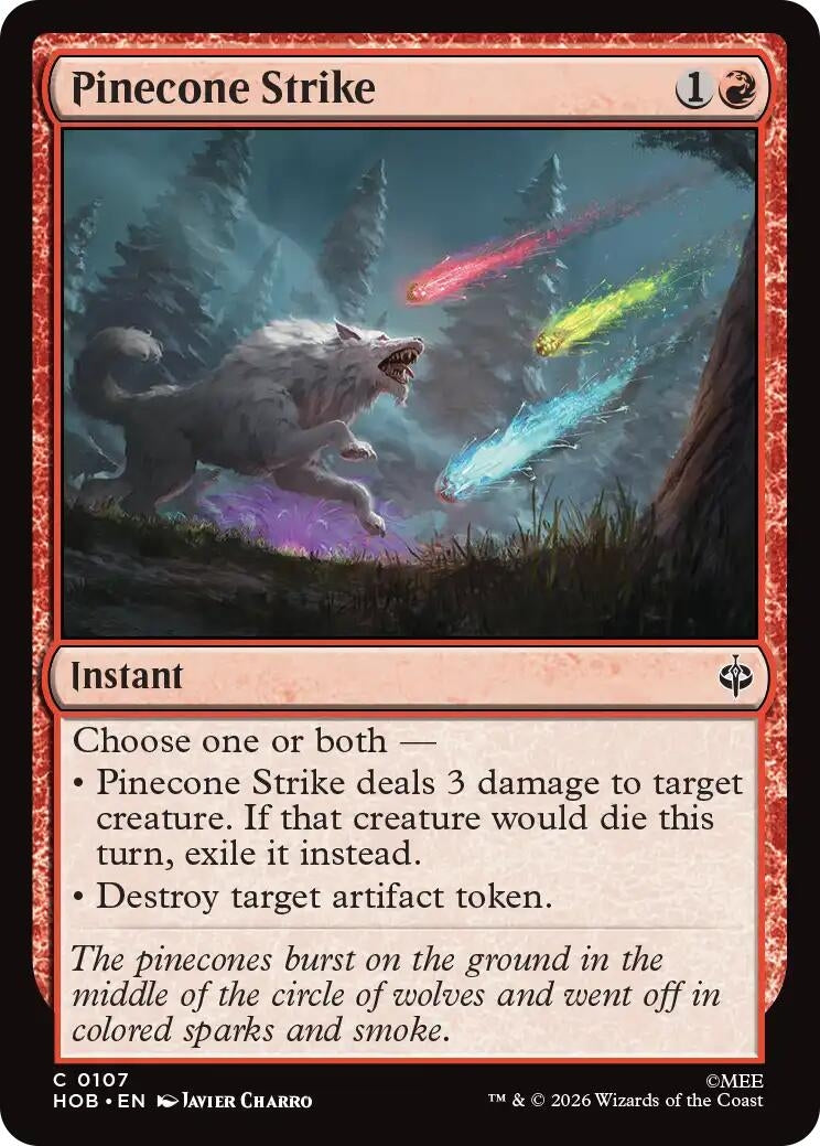 Pinecone Strike (107) (The Hobbit)
