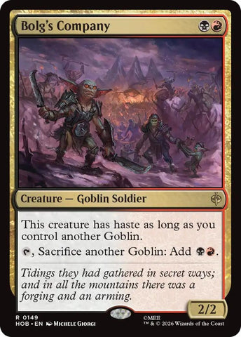 Bolg's Company (149) (The Hobbit)
