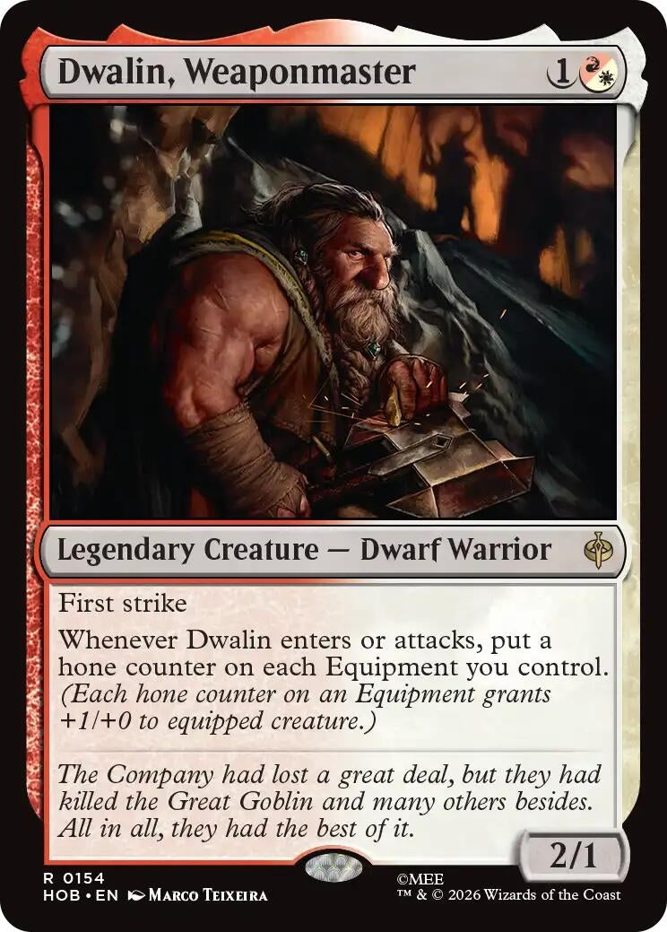 Dwalin, Weaponmaster (154) (The Hobbit)
