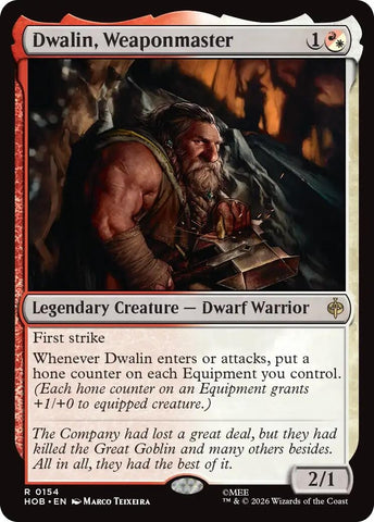 Dwalin, Weaponmaster (154) (The Hobbit)