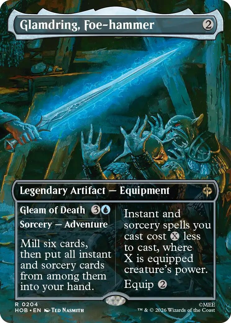 Glamdring, Foe-hammer (Borderless) (204) (The Hobbit)