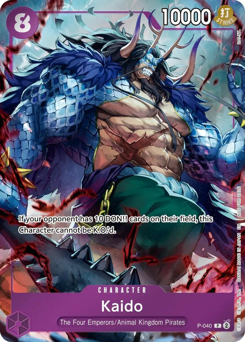 Image for Kaido (Event Pack Vol. 9) (P-040) (One Piece Promotion Cards) (OP-PR) - One Piece Card Game