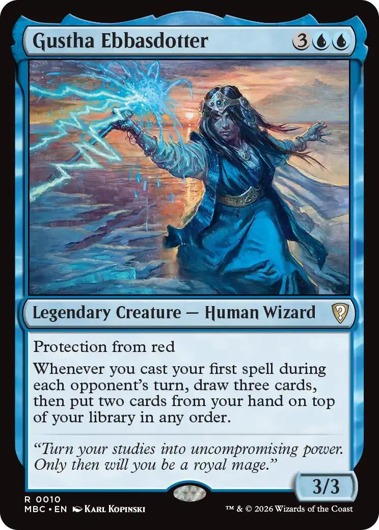Image for Gustha Ebbasdotter (10) (Mystery Booster Commander Edition) (MBC) - Magic: The Gathering