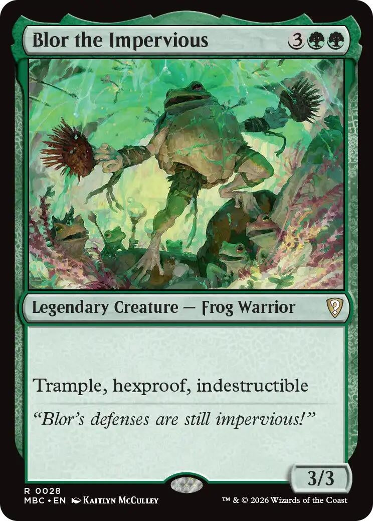 Image for Blor the Impervious (28) (Mystery Booster Commander Edition) (MBC) - Magic: The Gathering