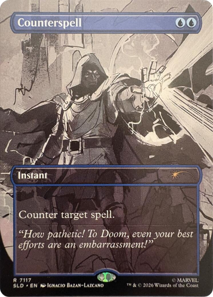 Image for Counterspell (7117) (7117) (Secret Lair Drop Series) (SLD) - Magic: The Gathering