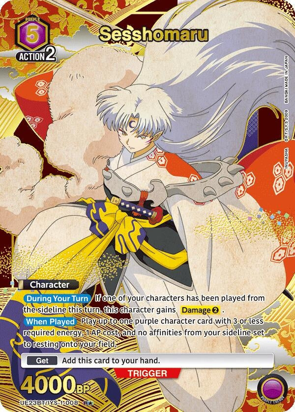 Image for Sesshomaru (008) (R*) (UE23BT/IYS-1-008) (UE23BT: Inuyasha) (UE23BT) - Union Arena