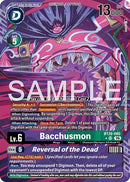Image for Bacchusmon // Reversal of the Dead (Alternate Art) (BT26-080 SR) (Timeless Bonds) (BT-26) - Digimon Card Game