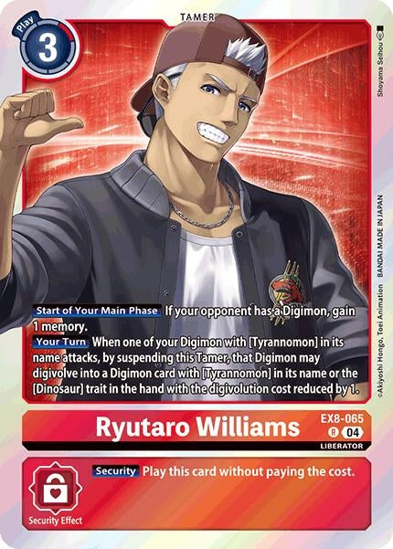 Image for Ryutaro Williams (EX8-065 R) (Limited Card Pack -Final Crest-) (LM-08) - Digimon Card Game