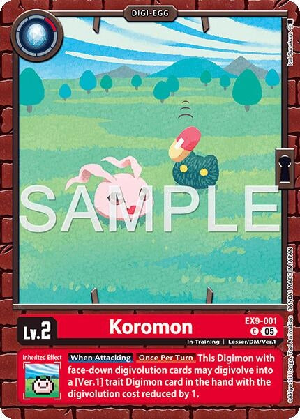 Image for Koromon (EX9-001 C) (Limited Card Pack -Final Crest-) (LM-08) - Digimon Card Game