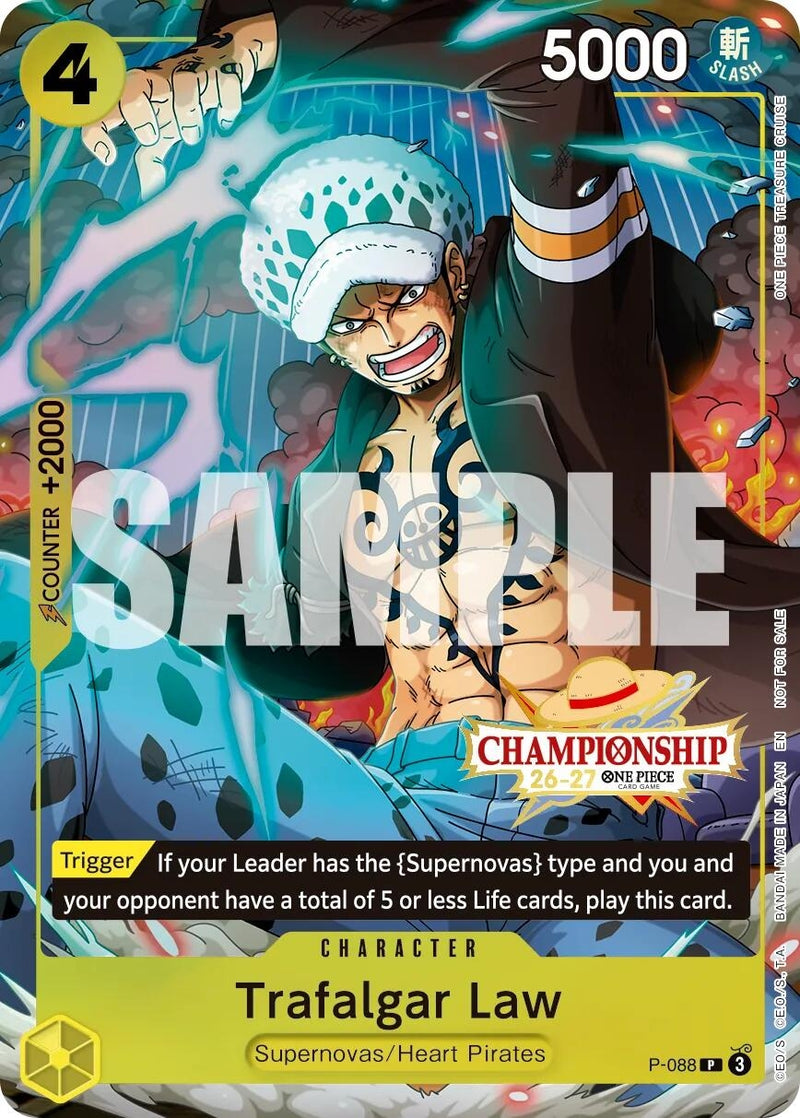 Image for Trafalgar Law (CS 26-27 Event Pack) (P-088) (One Piece Promotion Cards) (OP-PR) - One Piece Card Game