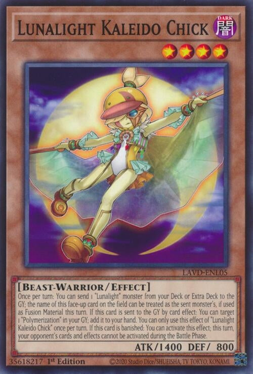 Image for Lunalight Kaleido Chick (LAVD-ENL05) (Legendary Arc-V Decks) (LAVD) - YuGiOh