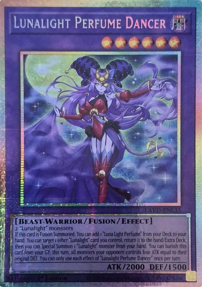 Image for Lunalight Perfume Dancer (Starlight Rare) (LAVD-ENL35) (Legendary Arc-V Decks) (LAVD) - YuGiOh