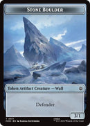 Image for Stone Boulder // Dragon Double-Sided Token (11 // 5) (The Hobbit) (HOB) - Magic: The Gathering