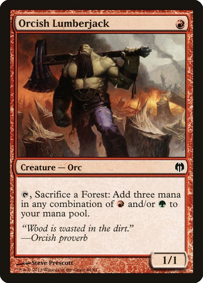 Orcish Lumberjack (44) [DDL]