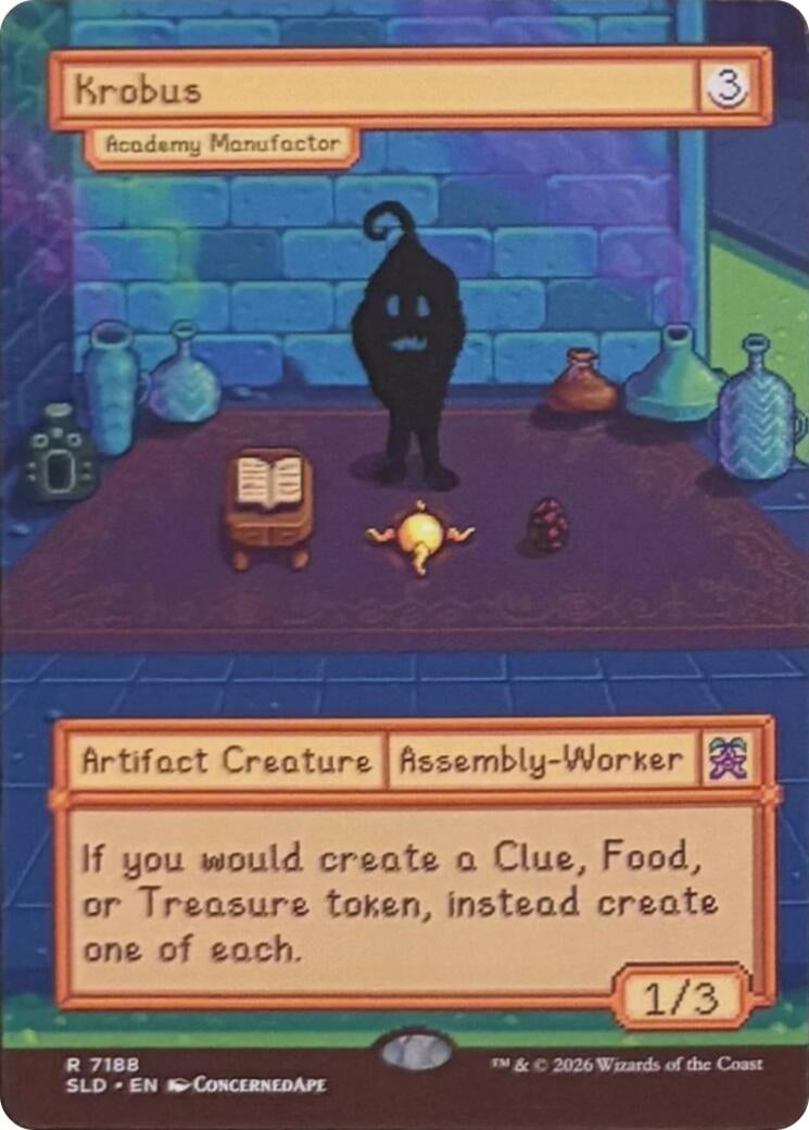 Image for Krobus - Academy Manufactor (7188) (Secret Lair Drop Series) (SLD) - Magic: The Gathering