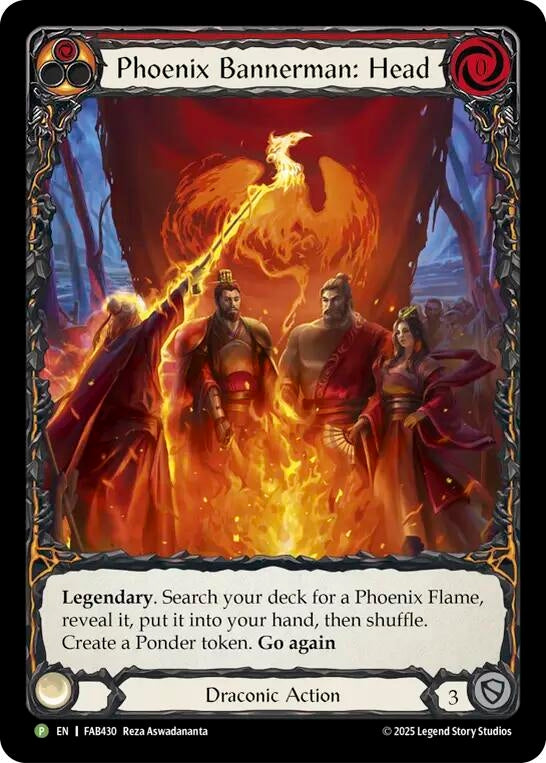 Image for Phoenix Bannerman: Head - FAB430 (FAB430) (Flesh and Blood: Promo Cards) (PR) - Flesh and Blood TCG