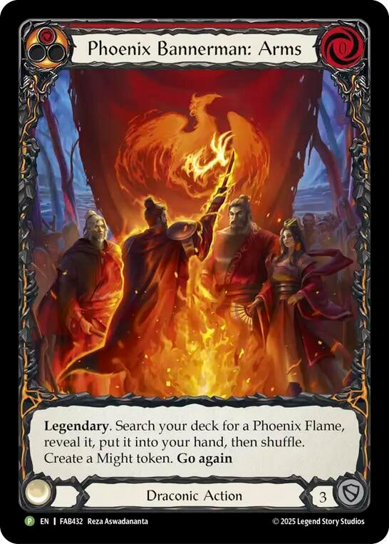 Image for Phoenix Bannerman: Arms - FAB432 (FAB432) (Flesh and Blood: Promo Cards) (PR) - Flesh and Blood TCG