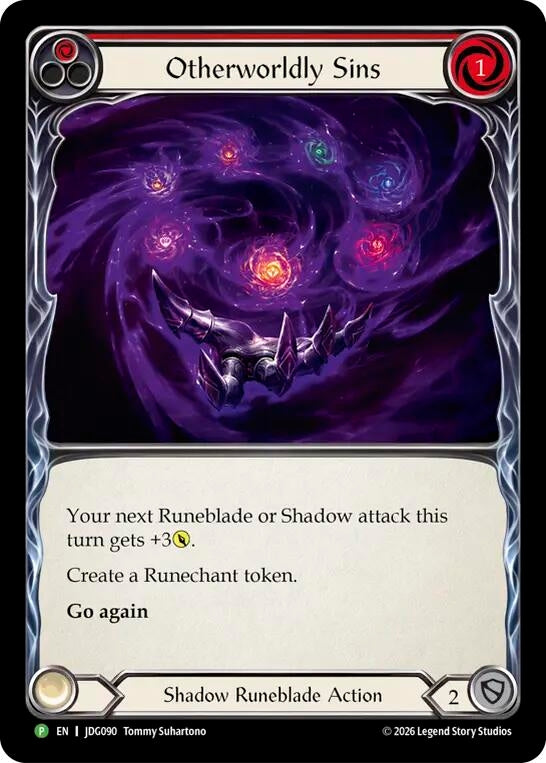 Image for Otherworldly Sins - JDG090 (JDG090) (Flesh and Blood: Promo Cards) (PR) - Flesh and Blood TCG