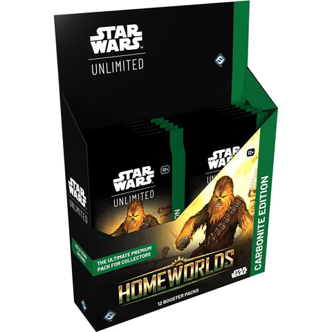 Image for Homeworlds Carbonite Edition - Booster Display - Star Wars: Unlimited