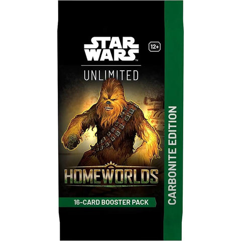 Image for Homeworlds Carbonite Edition - Booster Pack - Star Wars: Unlimited