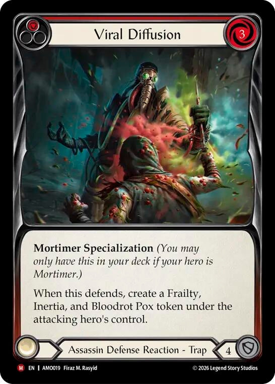 Image for Viral Diffusion (AMO019) (Armory Deck: Dr. Mortimer) (AMO) - Flesh and Blood TCG