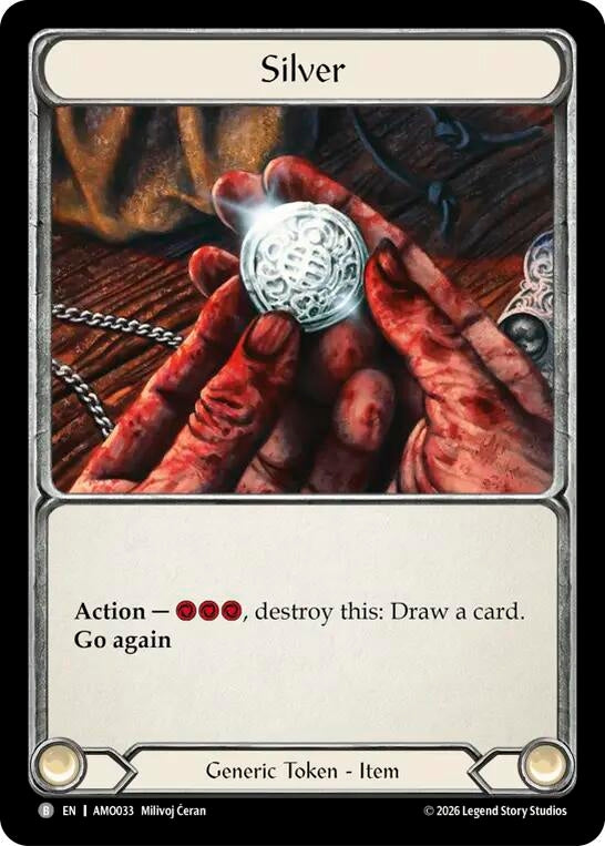Image for Silver (AMO033) (Armory Deck: Dr. Mortimer) (AMO) - Flesh and Blood TCG