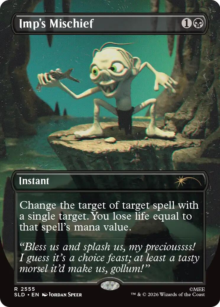 Image for Imp's Mischief (2555) (Secret Lair Drop Series) (SLD) - Magic: The Gathering