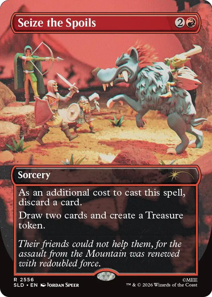 Image for Seize the Spoils (2556) (Secret Lair Drop Series) (SLD) - Magic: The Gathering