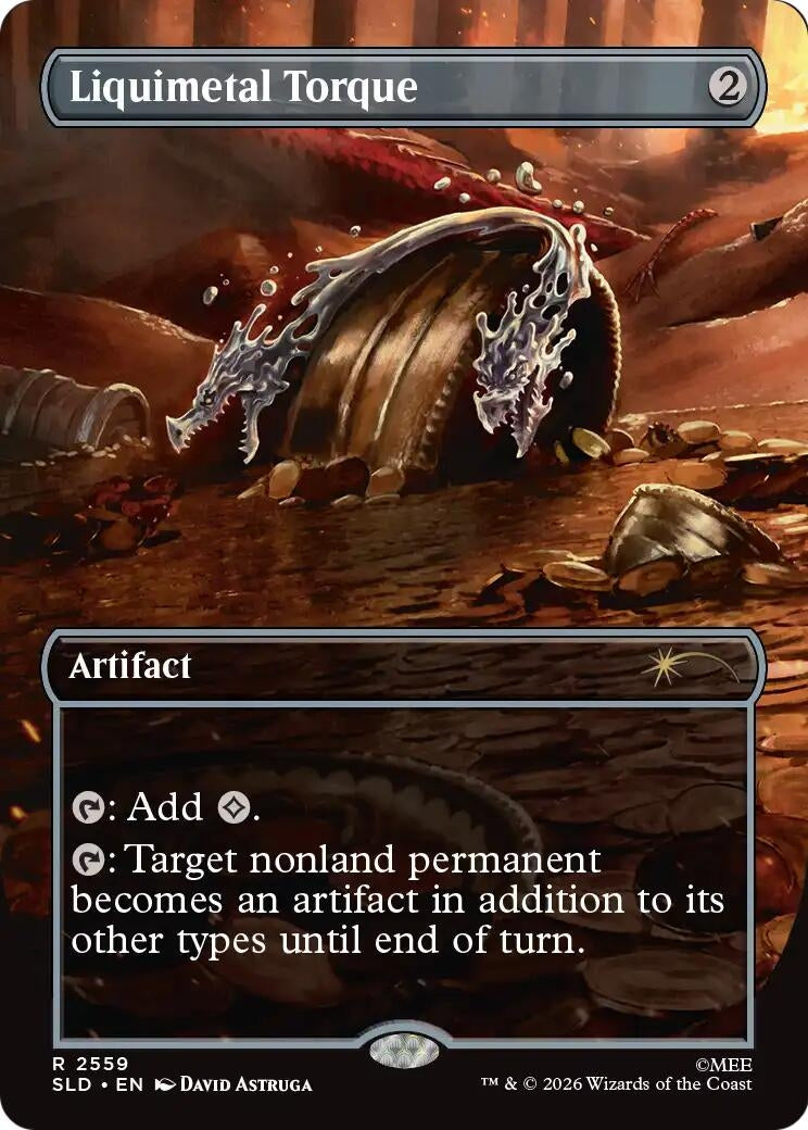 Image for Liquimetal Torque (2559) (Secret Lair Drop Series) (SLD) - Magic: The Gathering