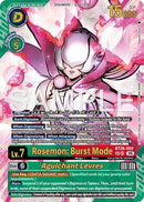Image for Rosemon: Burst Mode // Aguichant Levres (SP) (BT26-050 SP) (Timeless Bonds) (BT-26) - Digimon Card Game