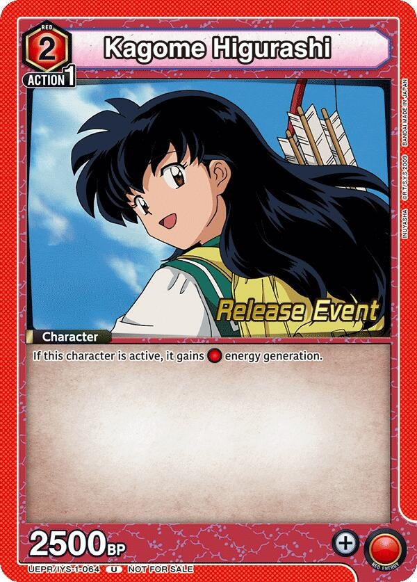 Image for Kagome Higurashi (064) (UEPR/IYS-1-064) (UE23BT: Inuyasha Release Event Cards) (UE23BT_RE) - Union Arena