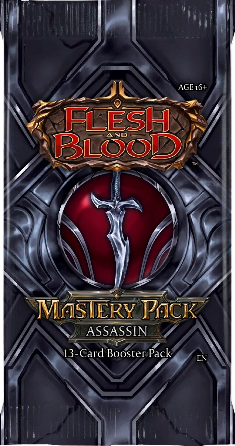 Image for Mastery Pack Assassin Booster Pack - Flesh and Blood TCG