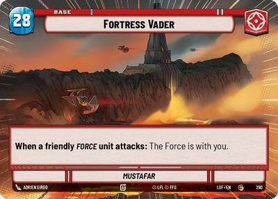 Image for Fortress Vader (Plastic) (290) (Galactic Championship 2026) (P26) - Star Wars: Unlimited