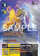 Image for Aegiochusmon: Holy (Alternate Art) (BT26-029 R) (Timeless Bonds) (BT-26) - Digimon Card Game