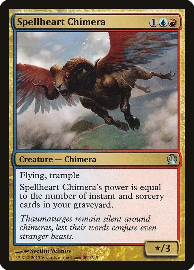 Spellheart Chimera (204) [THS]