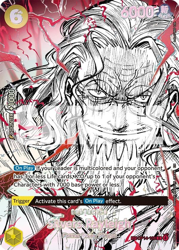 Image for Silvers Rayleigh (OP14-108) (SP) (OP14-108) (The World's Strongest Warriors) (OP17) - One Piece Card Game