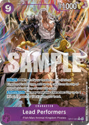 Image for Lead Performers (Alternate Art) (OP17-061) (The World's Strongest Warriors) (OP17) - One Piece Card Game
