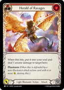 Image for Herald of Ravages (Red) (SAT013) (Silver Age: Usurp the Shadow Throne) (SAT) - Flesh and Blood TCG